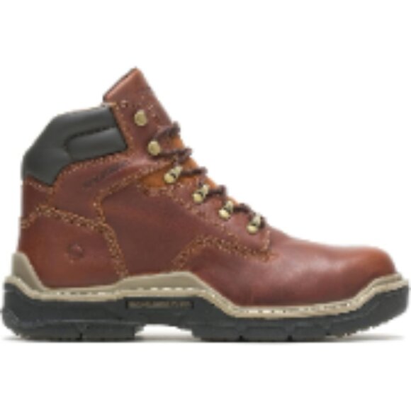 Premium Full Grain Leather Construction Boots with DuraShocks Technology